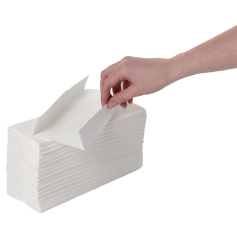 Essuie-mains pli en C blanc par 24 - Papier hygiénique et distributeurs ...