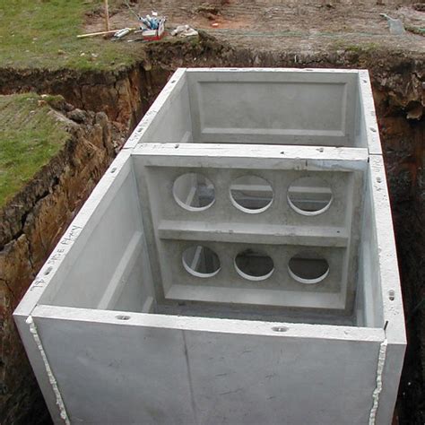 Whites Modular Precast Concrete Tanks by Naylor Drainage Ltd