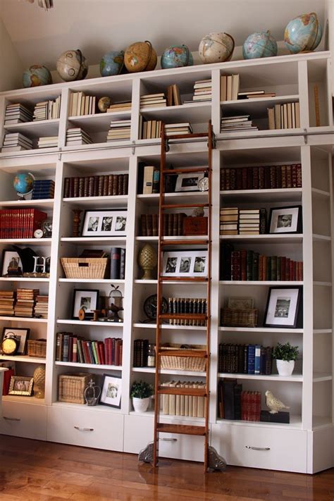 Top 15 of Library Wall Bookshelves