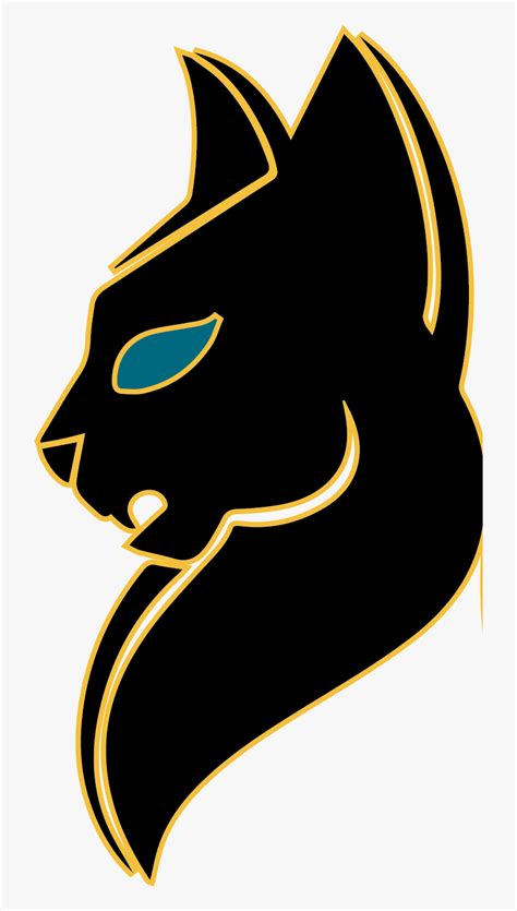 Puma Logo Clipart Silver - Cat Side View Vector, HD Png Download , Transparent Png Image - PNGitem