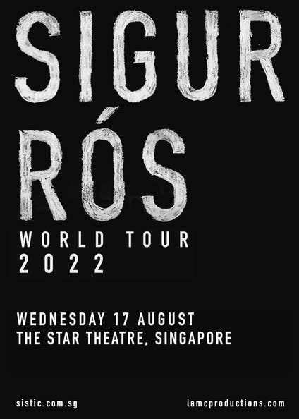 SIGUR ROS World Tour 2022