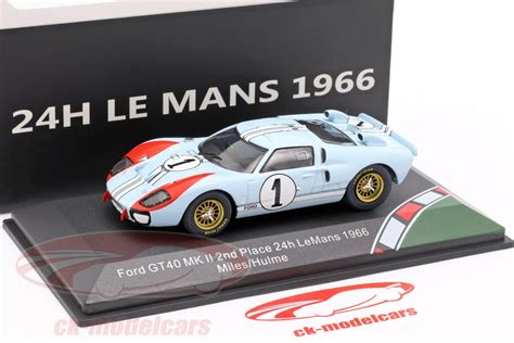 Ford GT40 Mk II n° 1 24h Le Mans 1966 Ken Miles 1/43 CMR CMR43055 Otros ...