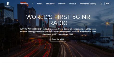 Ericsson unveils world’s first 5G NR radio | Technology News - The ...