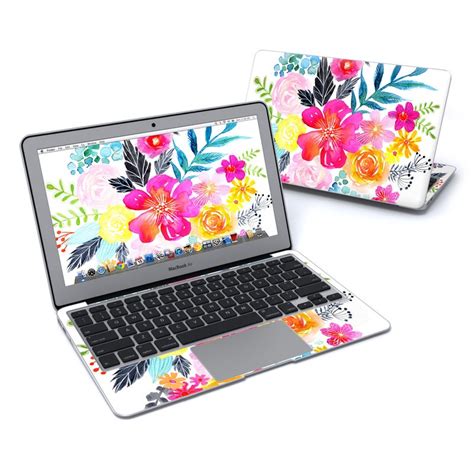 Pink Bouquet MacBook Air 11-inch Skin | iStyles