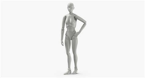 Female Mannequin Rigged 3D Model - TurboSquid 1207316