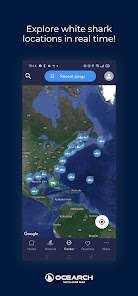 OCEARCH Shark Tracker for Android - Free Apk Download & App Reviews ...