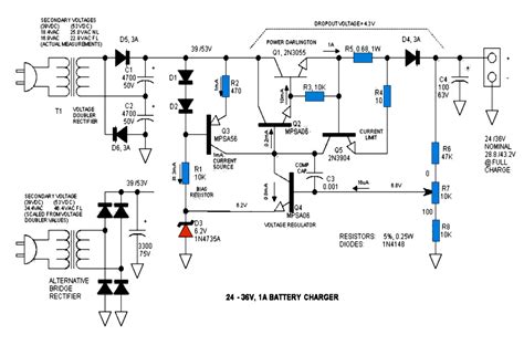 60v Battery Charger Circuit Diagram