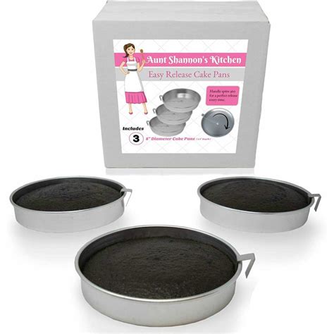 Easy Release 8-Inch Cake Pans - The Hungry Pinner