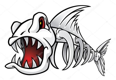 Fish Skeleton Stock Vector Image by ©indomercy2012 #40151509