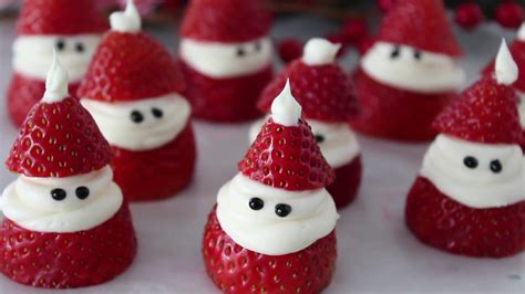 Strawberry Santas - YouTube