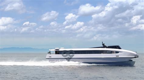 This new high speed ferry is an electric hydrofoil catamaran - Plugboats