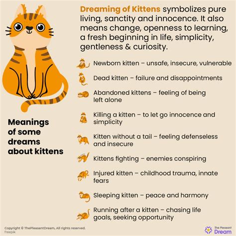 Dreaming of Kittens – 55 Dream Scenarios Explained | ThePleasantDream