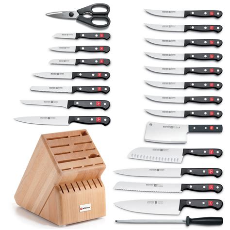 Wusthof Gourmet 23 Piece Beech Knife Block Set & Reviews | Wayfair