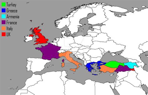 Treaty of Sevres Turkey map by Saint-Tepes on DeviantArt