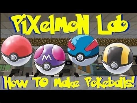 Pixelmon- Pokeball FULL Crafting Guides! (Anvil Work, Recipes, Apricorns And More!) - YouTube