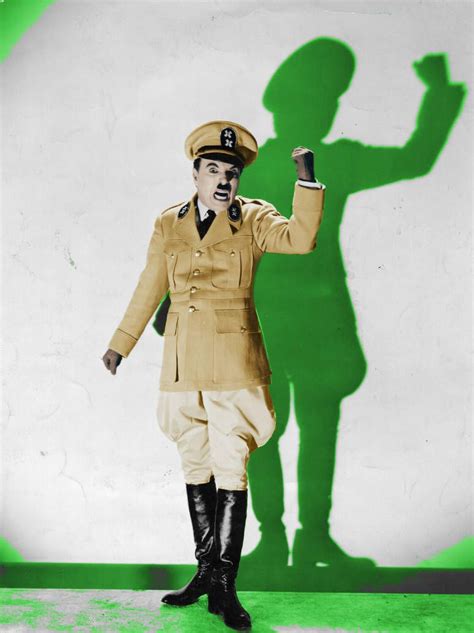 Charlie Chaplin The Great Dictator Colorized by OldHank | Actori