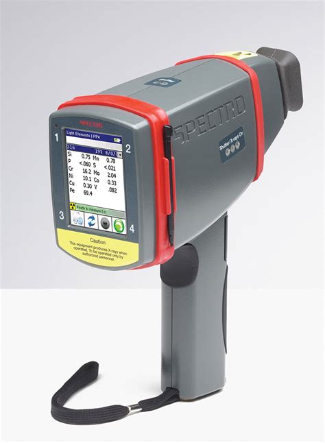 New Spectro xSort handheld XRF analyser delivers improved speed, precision in analysis of light ...