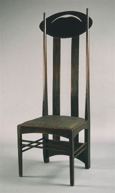 Charles Rennie Mackintosh tea room chair, 1898. | Charles rennie mackintosh, Rennie mackintosh ...