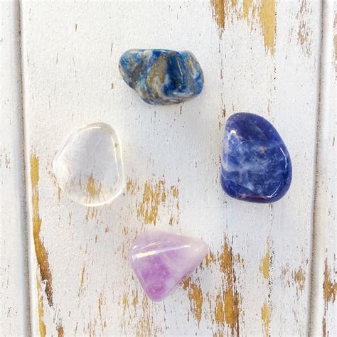 Third Eye Chakra Stone Set | Third eye chakra stones, Third eye chakra ...