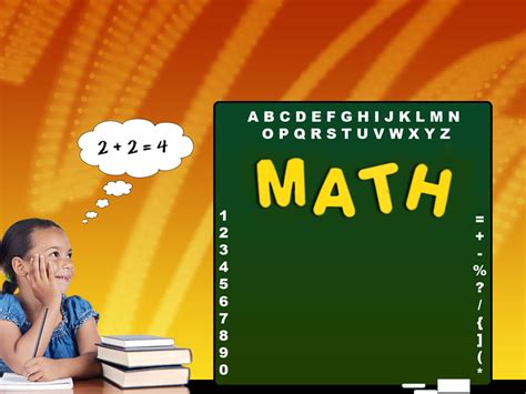 Maths Background For Ppt - Educational maths background design for ...