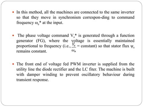 Speed Control of Synchronous Motor