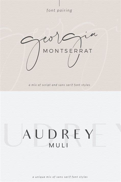 Script Font Pairing With Montserrat - Latex Font Color List