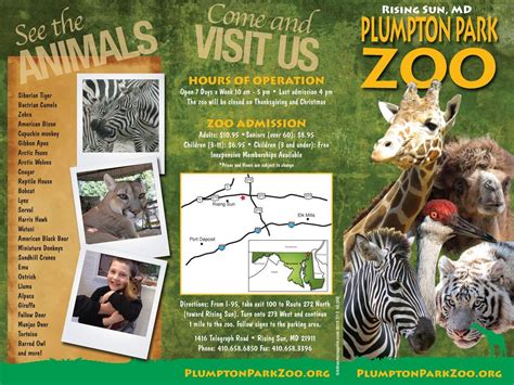 Pin On The Las Vegas Zoo throughout Zoo Brochure Template ...