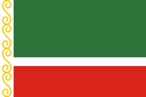 Chechen Republic flag since 2004
