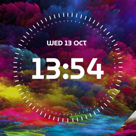 Clock Wallpaper with Date - Apps on Google Play