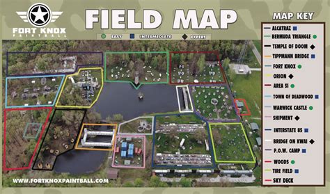 Fort Knox Paintball - Paintball on 15 Themed Maps | Fort Knox Paintball