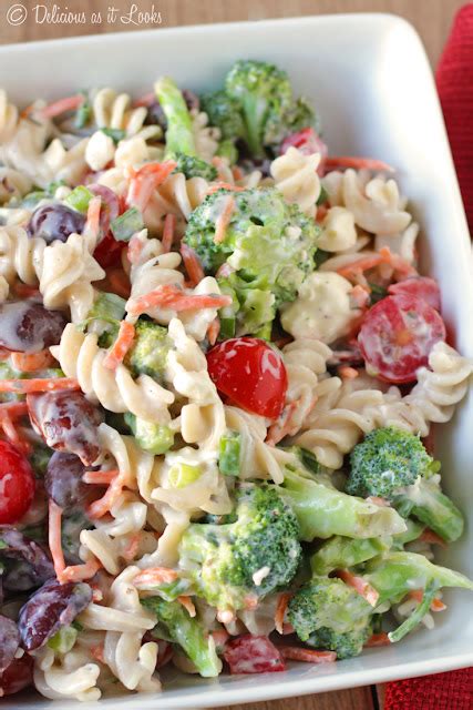 Delicious as it Looks: Creamy Feta Pasta Salad (Low-FODMAP and Gluten-Free)