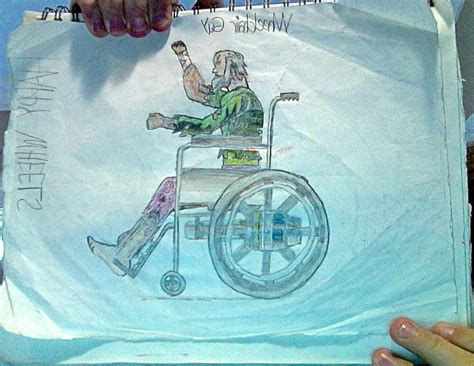 Wheelchair Guy from Happy Wheels drawing by TannMann64 on DeviantArt