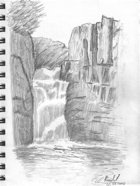 Found on Google from pinterest.com | Drawing scenery, Pencil drawings of nature, Nature drawing