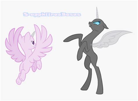 Transparent Mlp Base Png - Alicorn My Little Pony Base, Png Download , Transparent Png Image ...