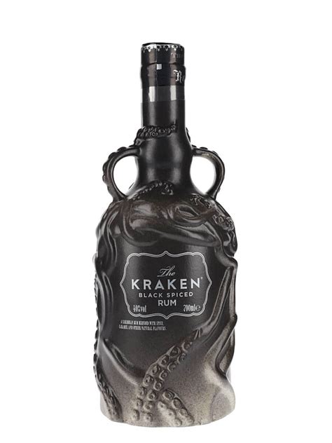 Kraken Black Spiced Rum - Salvage Bottle : The Whisky Exchange