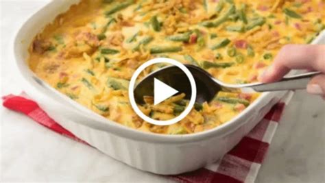 Ham and Cheese Green Bean Casserole | Recipe | Ham and cheese, Cheese green bean casserole ...