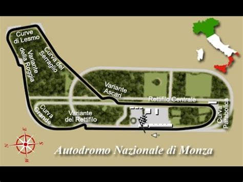 Autodromo Nazionale Monza Google Earth Map - YouTube