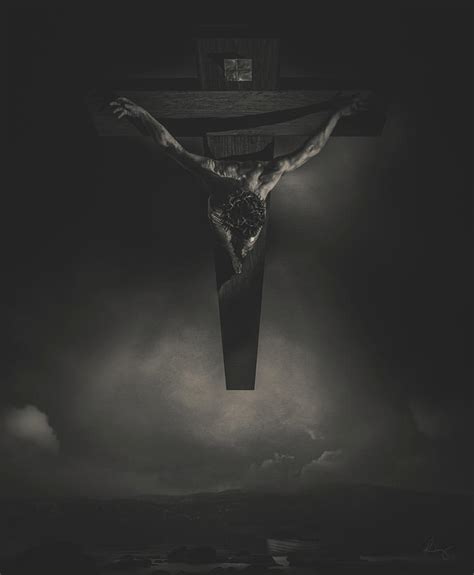 Christ of Saint John of the Cross v4 alt Digital Art by Dv Art Designs ...