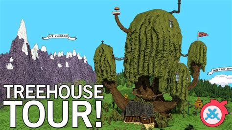 ADVENTURE TIME CUSTOM MAP! (TREEHOUSE) | Minecraft steampunk, Cute ...