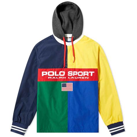 Polo Ralph Lauren Polo Sport Logo Popover Hooded Jacket Polo Sport