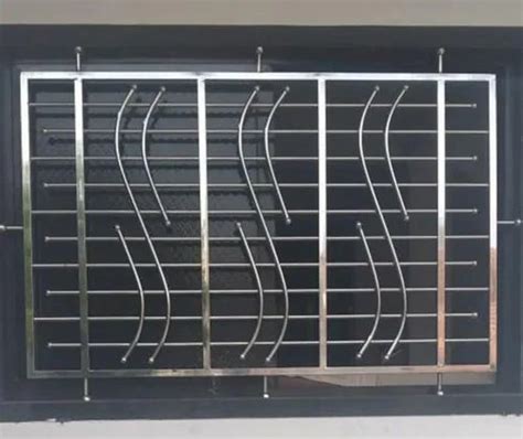 Modern Stainless Steel Window Grill 304ss, For Home at Rs 450/kg in Howrah