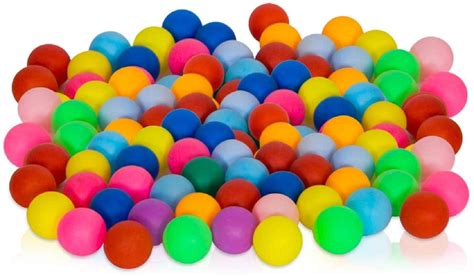 Lestiour Ping Pong Balls , 50 or 12 Pack Colored Ping Pong Balls Bulk 2 ...