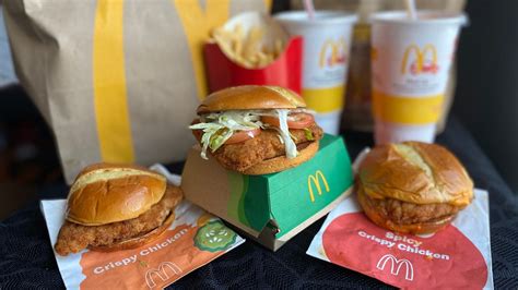 Taste Test: McDonald's new Crispy Chicken Sandwich trio