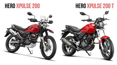 Hero Xpulse 200 Vs Hero Xpulse 200T - Which One To Choose?