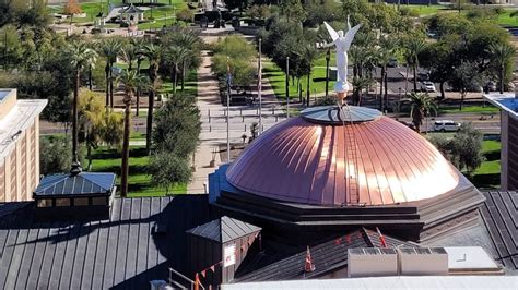 New $870K Copper Dome Installed At Arizona State Capitol Building | iHeart