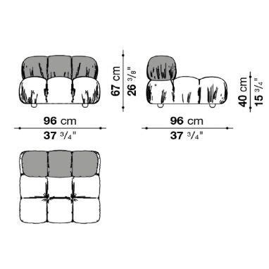 B&B Italia Camaleonda Modular Sofa Collection | Modular sofa, B&b ...