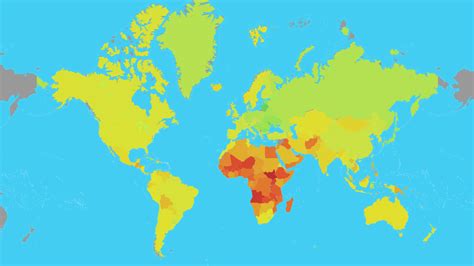 Population Growth Rate of Countries - AtlasBig.com