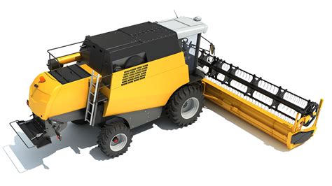 Combine harvester 3D model - TurboSquid 1692513