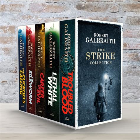 New paperback boxset for the Cormoran Strike novels - The Rowling Library