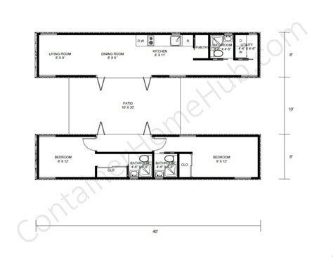 2 Amazing 40ft Shipping Container Home Plans You Need to See!